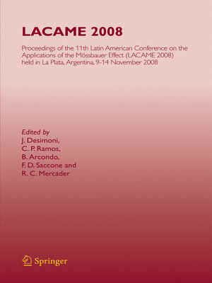 cover image of LACAME 2008